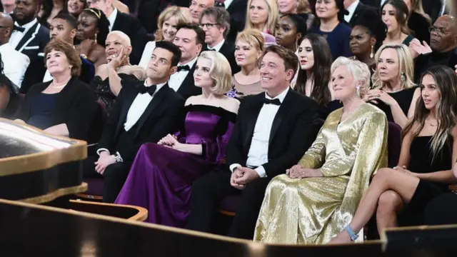 Glenn Close during the ceremony