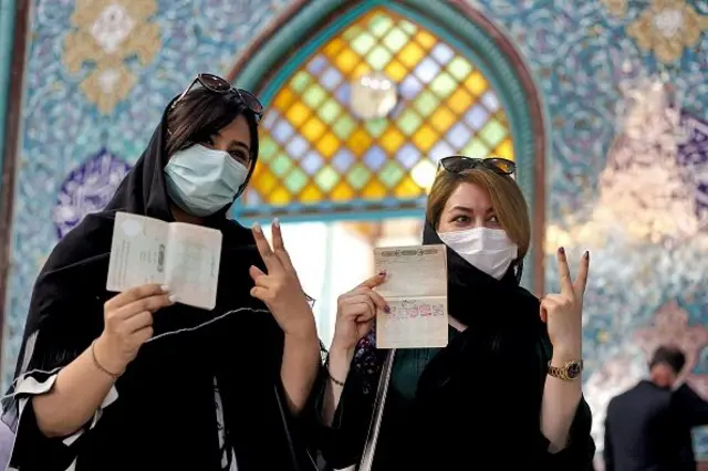 گزارش تصویری از انتخابات ریاست جمهوری