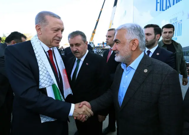 Cumhurbaşkanı Erdoğan ve HÜDA PAR lideri Yapıcıoğlu