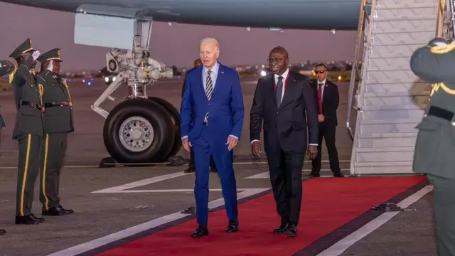 Perezida Biden yageze muri Angola mu ijoro ryacyeye mu ruzinduko rw'iminsi itatu