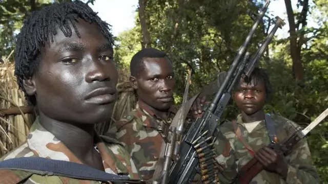 Wapiganaji wengi wa LRA walitekwa nyara wakiwa watoto katika kundi la waasi