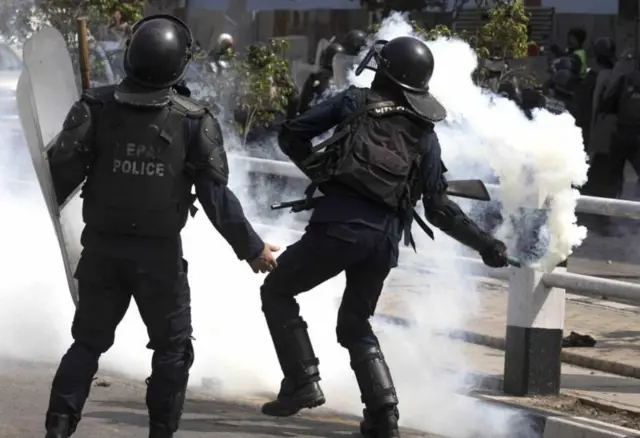 राजधानीको प्रदर्शन 