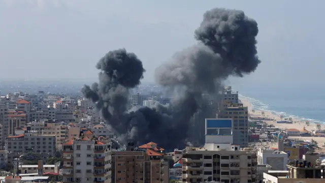 أثار القصف الصاروخي على إسرائيل.