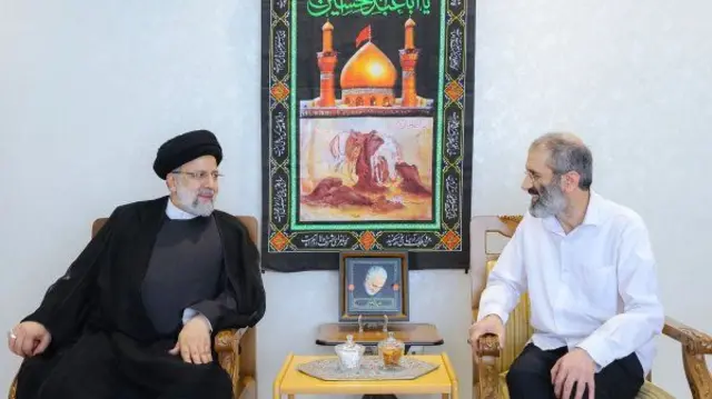 اسدالله اسدی پس از بازگشت به ایران، در دیدار با ابراهیم رئیسی