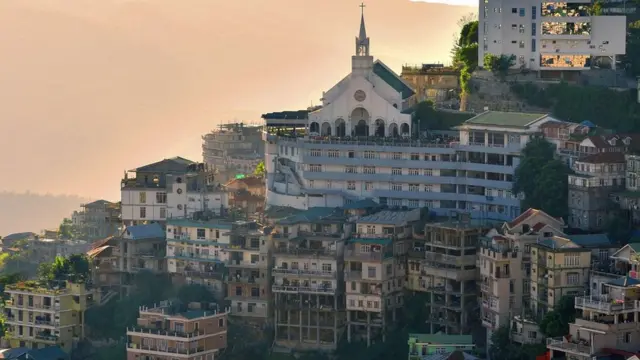 میزورام در شمال شرق هند