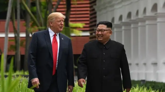 کیم و ترامپ