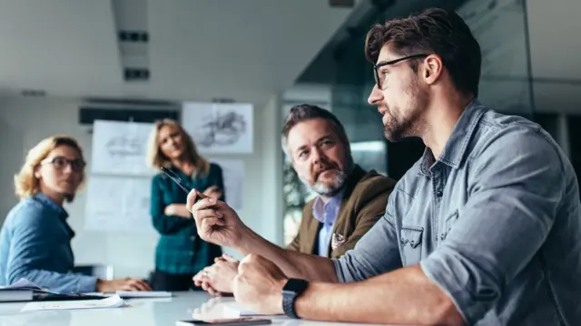 Reunión de trabajo.