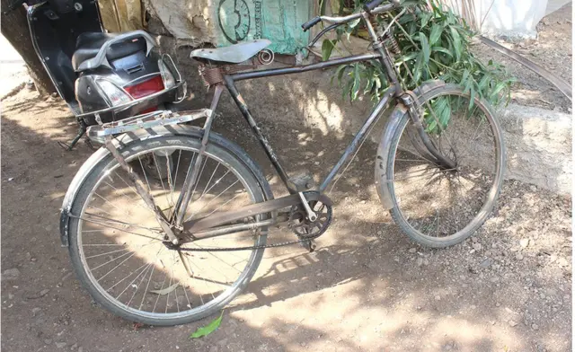 गणपती यादव यांची सायकल
