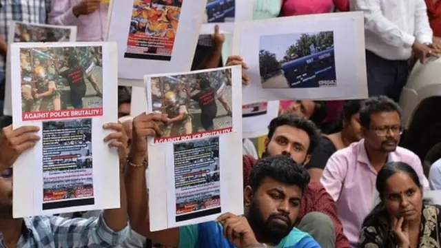 నిరసనకారులు