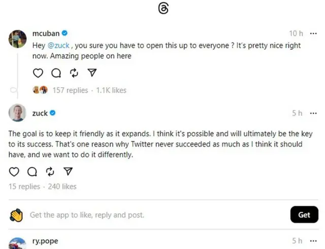 थ्रेड्स् एप