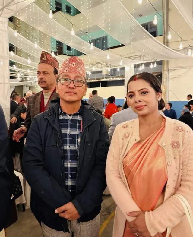 बिना जैसवाल र राजेन्द्र लिङ्देन