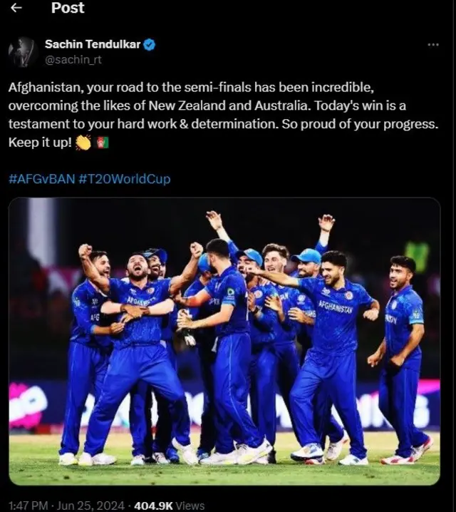 सचिन तेंदुलकर 