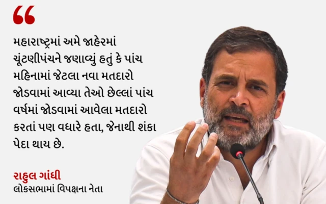 બીબીસી ગુજરાતી, ગુજરાત, બિહાર SIR, ભારતનું ચૂંટણીપંચ, રાહુલ ગાંધી, કૉંગ્રેસ, ઇન્ડિયા ગઠબંધન, બિહાર, મુખ્ય ચૂંટણી કમિશનર જ્ઞાનેશકુમાર