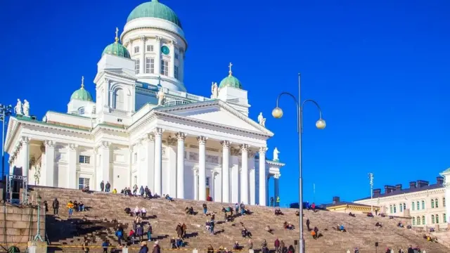 La catedral luterana de Helsinki