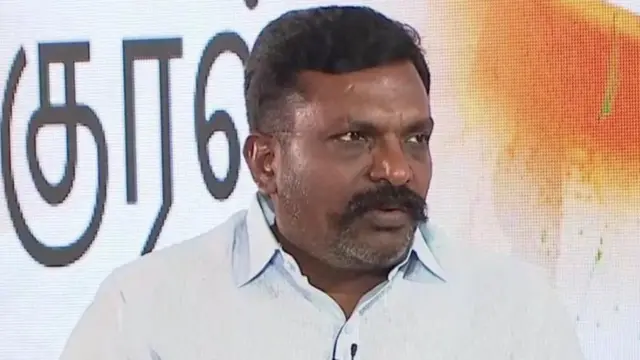 తమిళనాడు విడుదలై చిరుతైగళ్ కట్చి (వీసీకే) నాయకుడు తిరుమావళన్