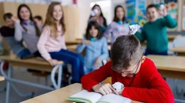 Foto ilustrasi perundungan. Tren perundungan di lingkungan sekolah di Indonesia meningkat setiap tahun.