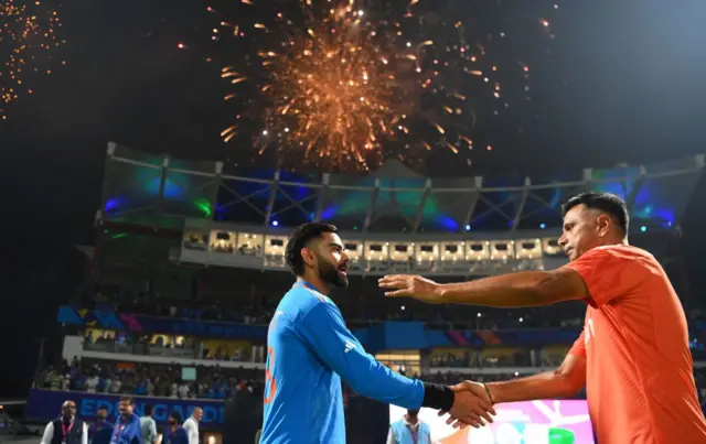 विराट कोहली और राहुल द्रविड़