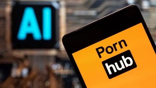 Ilustrasi konten pornografi.