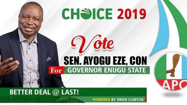 Akwụkwọ achụmtavootu ọkwa Gọvanọ Sinetọ Ayogu