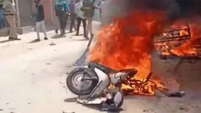 વિરોધ દરમિયાન હિંસા