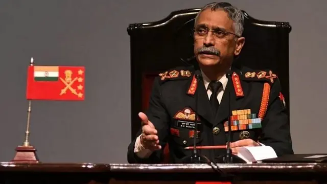 भारत के सेना प्रमुख जनरल मनोज मुकुंद नरवणे