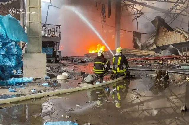 Наслідки комбінованої атаки крилатими ракетами у Тернополі