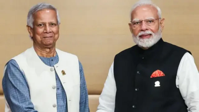 యూనస్, మోదీ