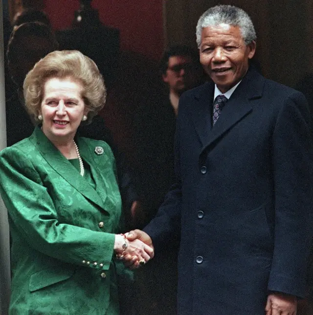 थैचर और मंडेला