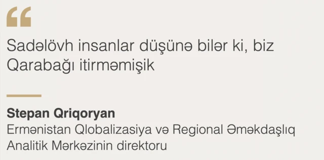 Stepan Qriqoryan - Ermənistan Qlobalizasiya və Regional Əməkdaşlıq Analitik Mərkəzin rəhbəri