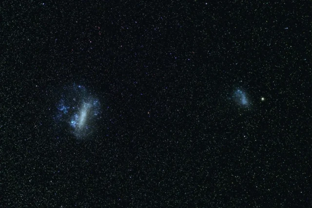 دو کهکشان کوچک ماژلانی که اقمار راه شیری هستند