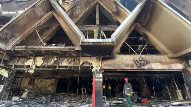 تباہ شدہ عمارت