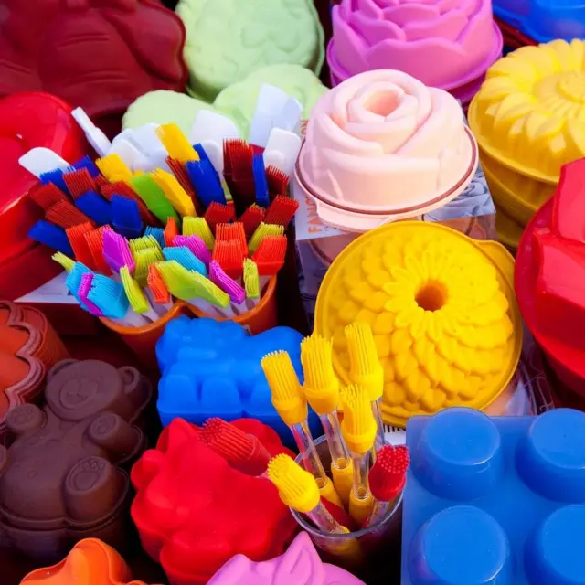 Des objets en plastique