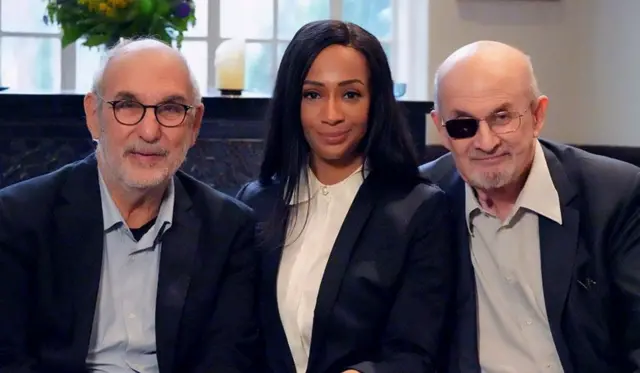 Alan Yentob, Rachel Eliza Griffiths, Salman Rüşdi