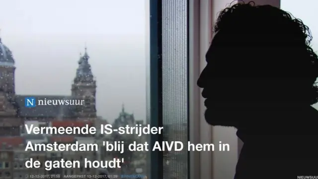 Hollanda Televizyonu'nda yayımlanan Nieuwsuur (Haber Saati) adlı programla ilgili haber