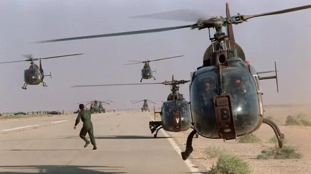 कुवैत पर इराक़ के हमले के बाद ऑपरेशन डेजर्ट स्टॉर्म में हिस्सा लेते फ़्रांसीसी