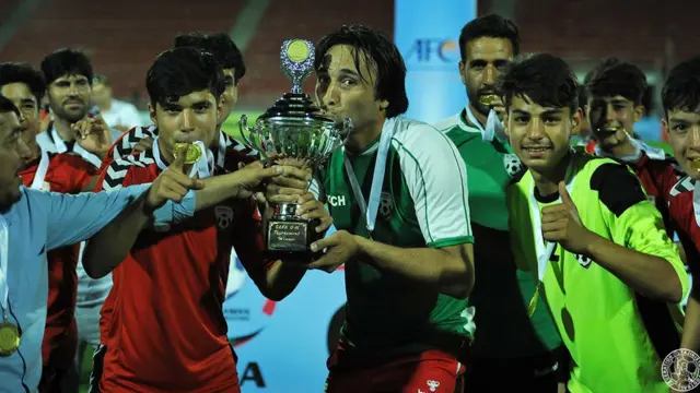 افغانستان قهرمان فوتبال زیر ۱۵ سال آسیای مرکز شد