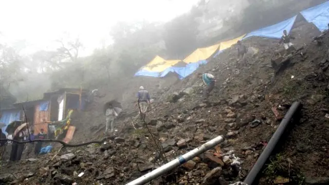 हिमाचल जोशीमठ भूस्खलन