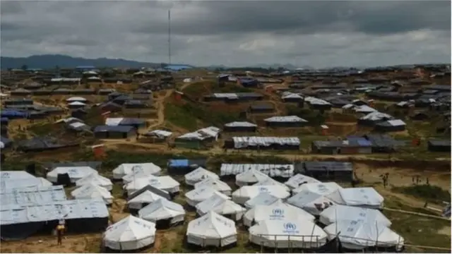 কুতুপালং-এর একটি শরণার্থী শিবির