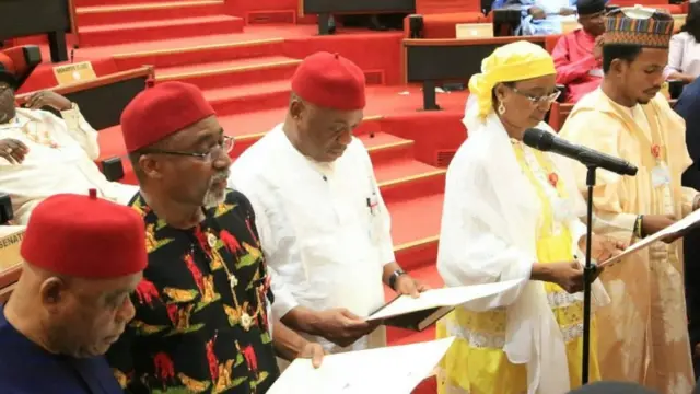 Mgbe a na-edu Abaribe, Kalu na T.A Orji n'iyi ọrụ