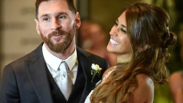 Messi est actuellement en lune de miel avec sa femme Antonela Roccuzo