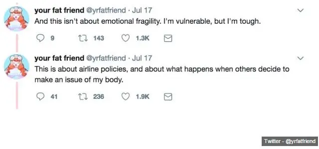 Your Fat Friend Twitter mesajları