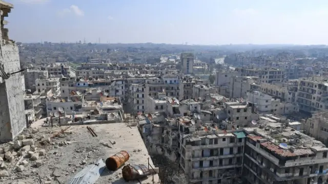 Halep'te yıkım (23 Şubat 2018)