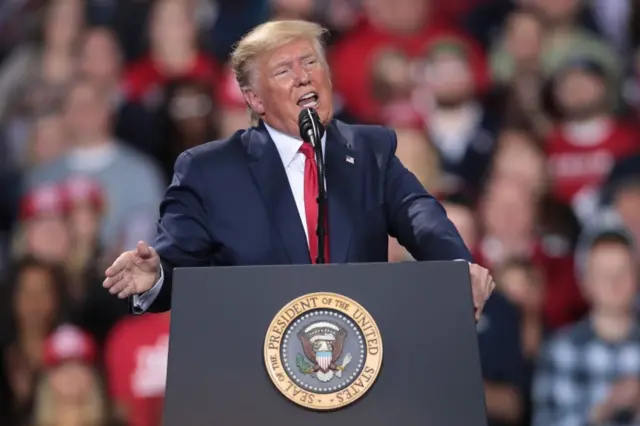 Ông Trump vận động tranh cử tại Michigan trong ngày Hạ viện bỏ phiếu luận tội