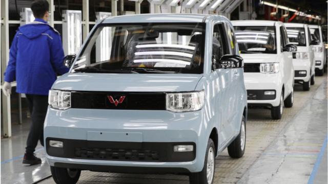 The Hong Guang Mini EV is being built under a joint venture known as Wuling with US car giant General Motors (GM).