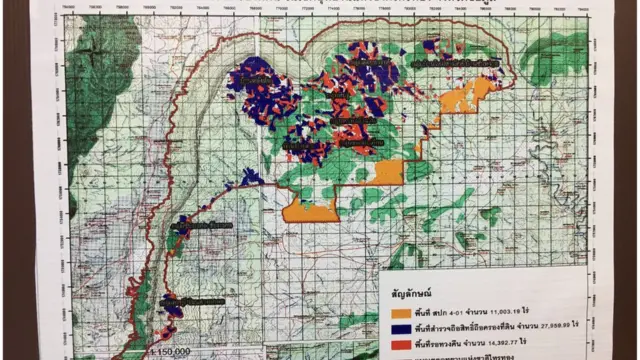 แผนที่อุทยาน