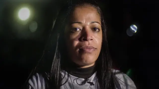 La madre de Guilherme, Joyce da Silva dos Santos