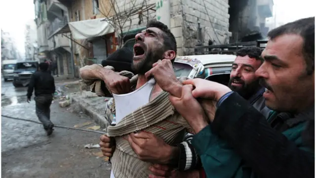 Víctima del conflicto sirio