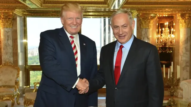 Donald Trump y Benjamín Netanyahu (Foto: Oficina de Prensa del Gobierno Israelí)