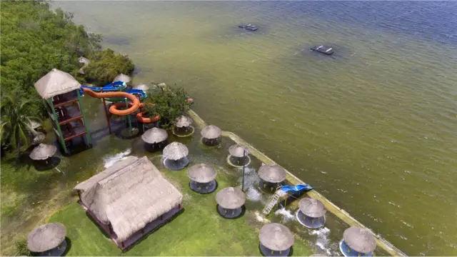 El lago Bacalar