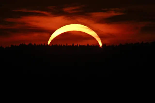 Eclipse em Szczytno, Polônia